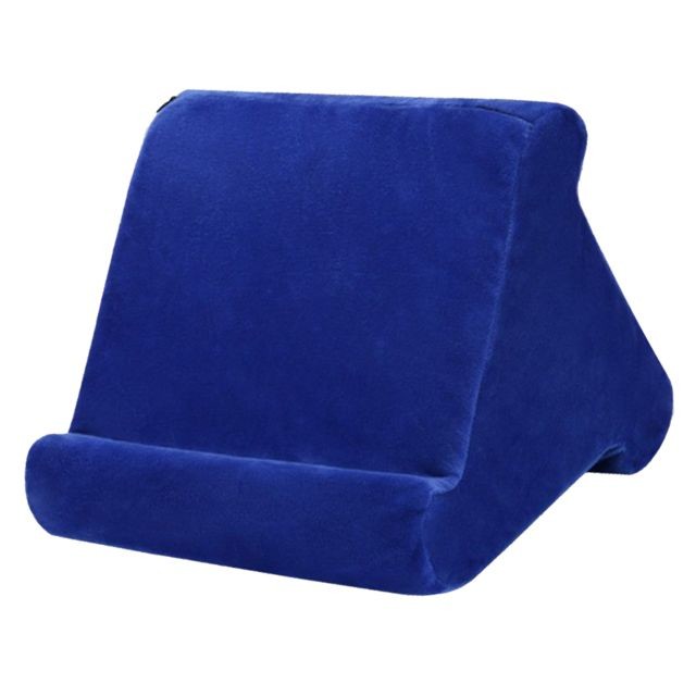 Literie de relaxation 2x Coussin De Repose-oreiller Pour Tablette Pour Lecteur électronique  Rouge + Bleu