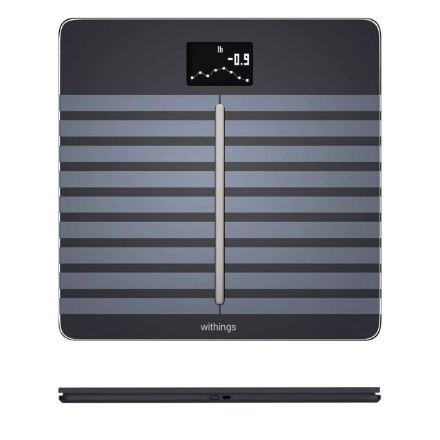 Withings - Balance connectée Wifi et Bluetooth 8 Utilisateurs Body Cardio Withings - Noir - Balance connectée