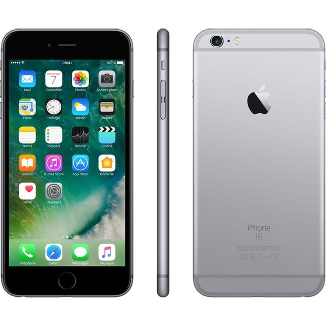 Apple - iPhone 6S plus - 64 Go - Gris Sidéral - Reconditionné - iPhone 6S iPhone