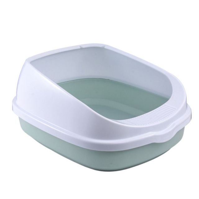 marque generique - Mini Chat Sable Bac à Litière Toilette Formation Bassin De Lit Pan Avec Pelle Vert L marque generique  - Soin et hygiène rongeur
