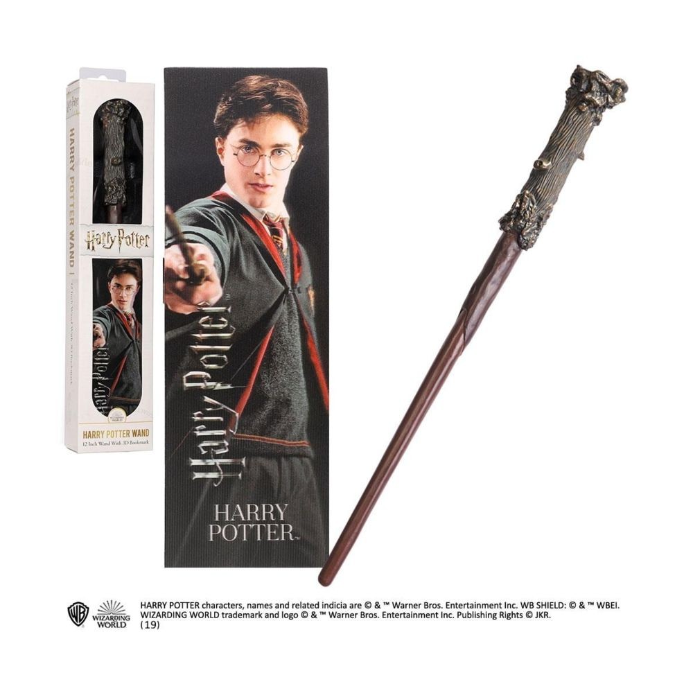 Noble Collection - Harry Potter - Réplique baguette Harry Potter 30 cm -  Films et séries - Rue du Commerce