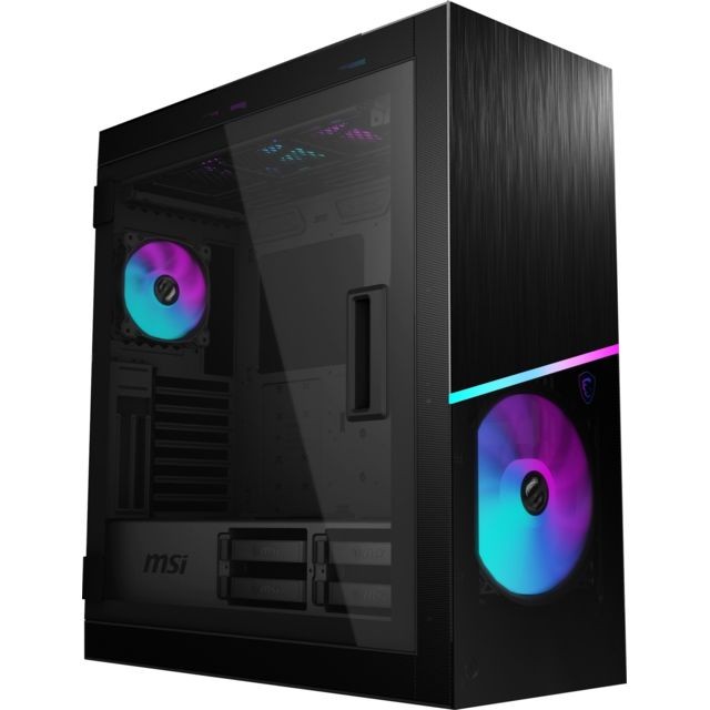 Msi -MPG SEKIRA 500X - E-ATX - RGB - Noir - Avec fenêtre Msi  - Boitier PC E-atx