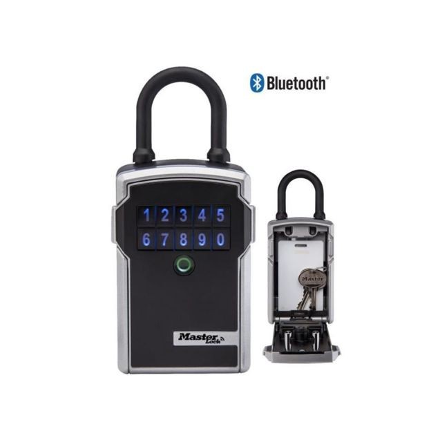 Master Lock MASTER LOCK Boîte a Clé Connectée - Bluetooth ou Combinaison - A Anse
