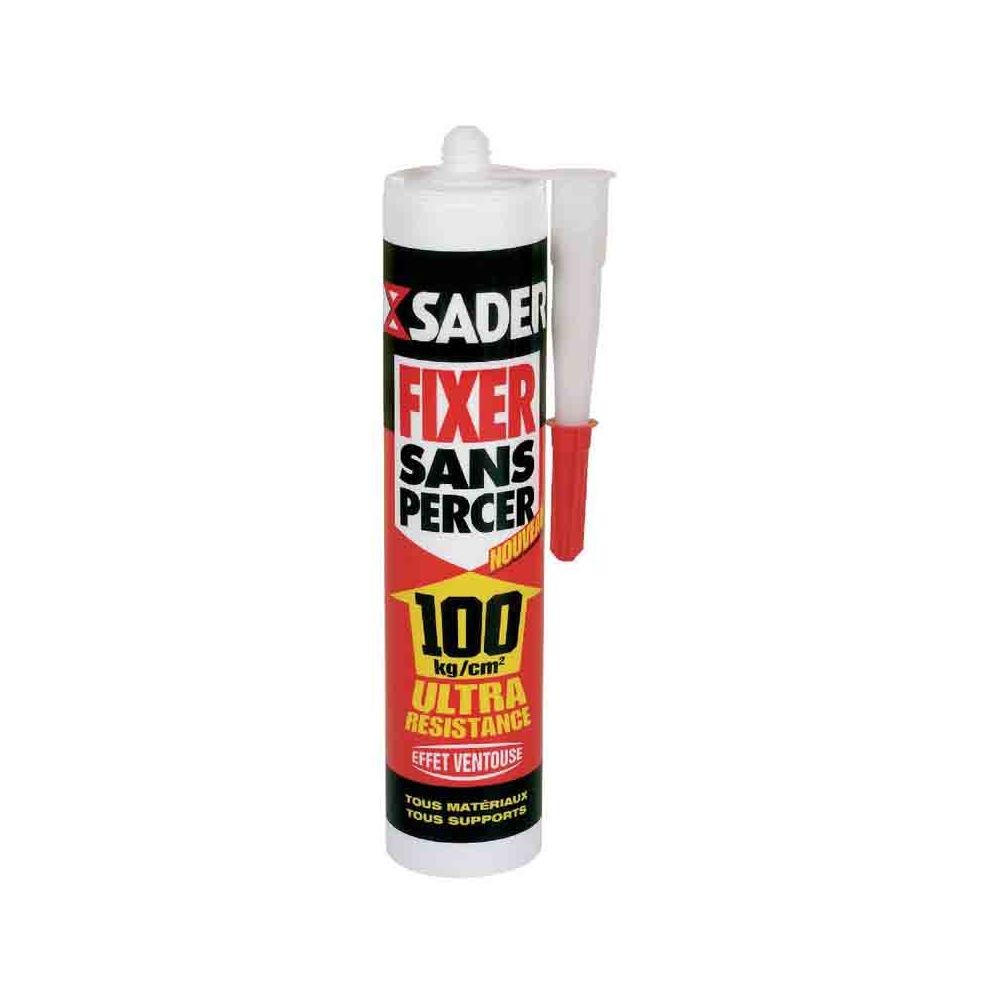 Mastic, silicone, joint Sader SADER - Fixer sans percer à gachette 310 ml