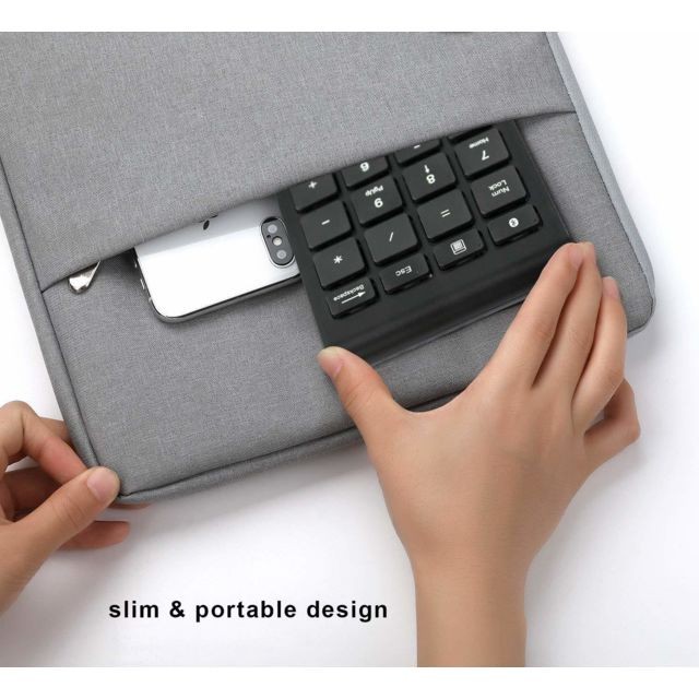 Cabling - CABLING® Bluetooth pavé numérique 22-touches Bluetooth Keypad,Black - Cabling