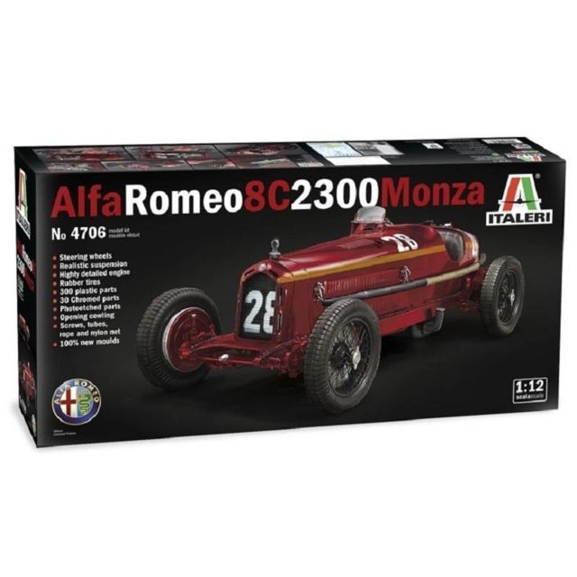 Italeri - Maquette Voiture Maquette Camion Alfa Romeo 8c 2300 Monza Italeri  - Voitures Italeri