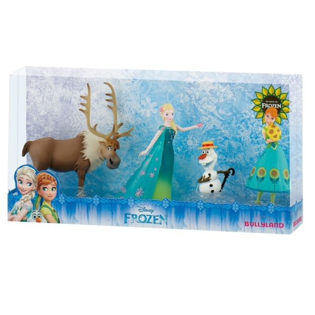 Ludendo - Coffret de figurines La Reine des Neiges (Frozen) : Une fête givrée Ludendo  - Coffret reine neiges