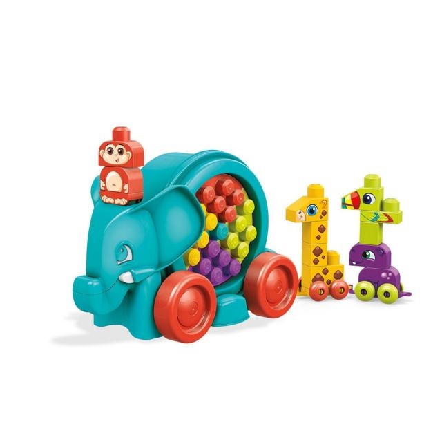 Briques et blocs Mattel MEGABLOKS - Défilé des Éléphants - FFG21