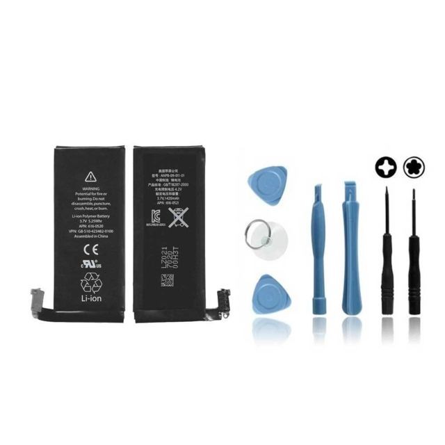 Mobility Gear - Batterie 1430mah 3.7V  5.45Wh Pour iPhone 4S +7 outils Mobility Gear   - Appcessoires Mobility Gear