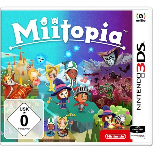 Jeux 3DS Nintendo Miitopia - 3DS