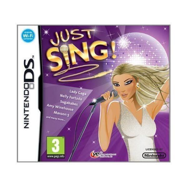 Jeux DS Micro Application Just sing
