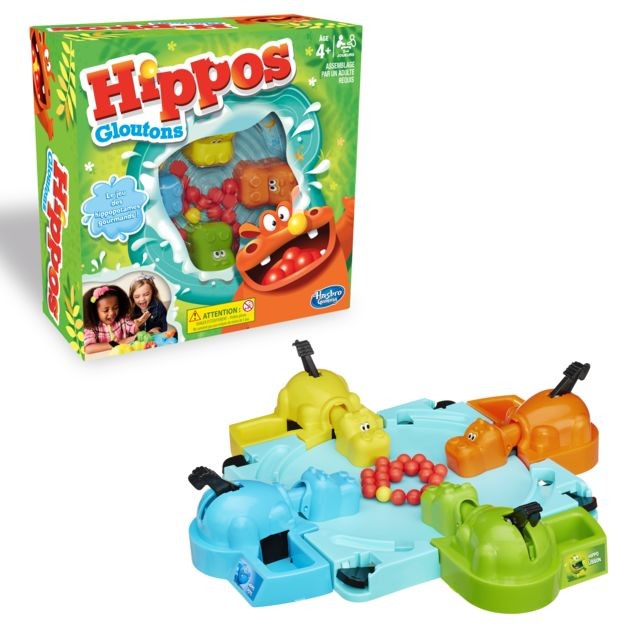 Jeux d'adresse Hasbro Hippos-Gloutons-989361011