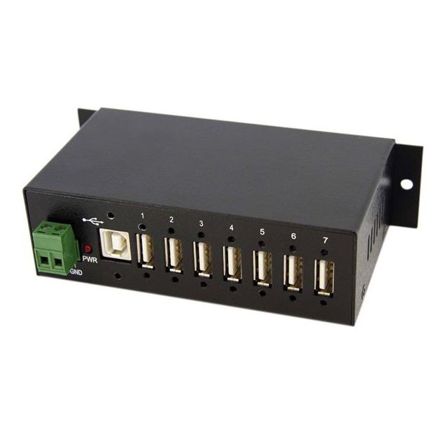 Startech - StarTech.com Robuste concentrateur industriel USB 7 ports, montable - Hub Startech