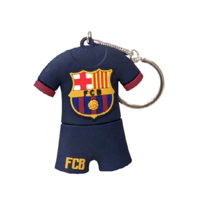 marque generique - CYP BRANDS - Club de football Barcelona - Pendrive Rubber Forme de T-Shirt (CYP Imports usb-03-bc) marque generique  - Armoires à clés Multicolor