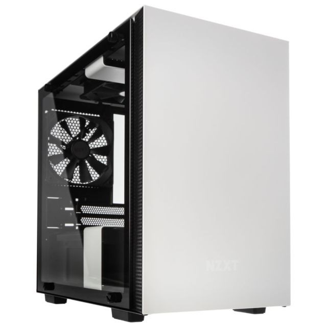 Nzxt - H200i Blanc mat/Noir - Avec fenêtre - Boitier PC