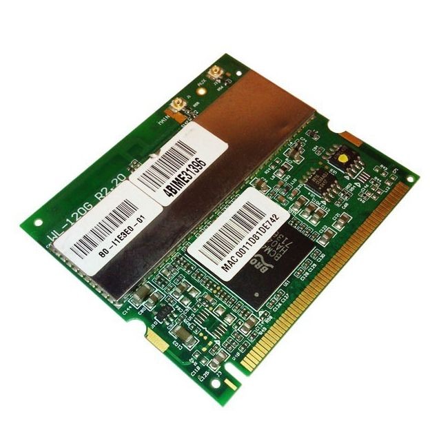 Asus - Carte Wifi Asus Broadcom Mini PCI WL-120G R2.20 54Mb/s 802.11b/g Pc Portable - Carte wifi Carte réseau