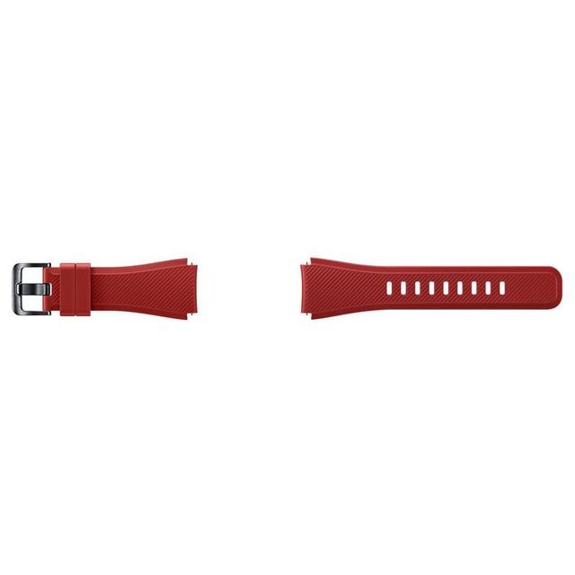 Samsung - Active Silicon Rouge - Montres et bracelets Samsung Galaxy