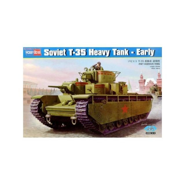 Hobby Boss - Maquette Char Soviet T-35 Heavy Tank - Early Hobby Boss  - Hobby Boss