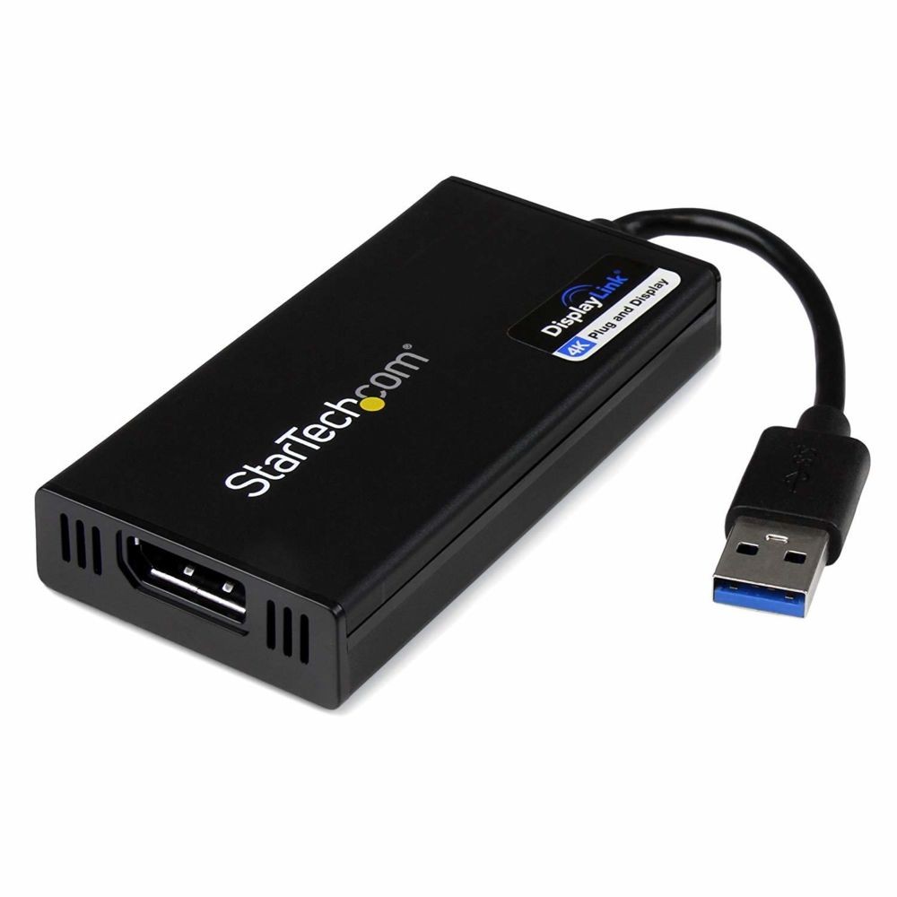 Startech Adaptateur vidéo multi-écrans USB 3.0 vers HDMI - Carte graphique externe certifié DisplayLink - Ultra HD 4k