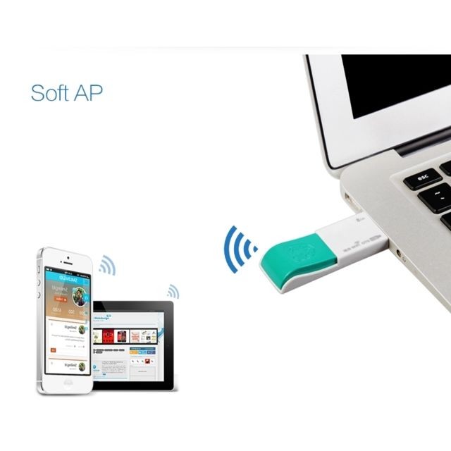 Modem / Routeur / Points d'accès Nouveau design otg android wifi clé USB / adaptateur wifi