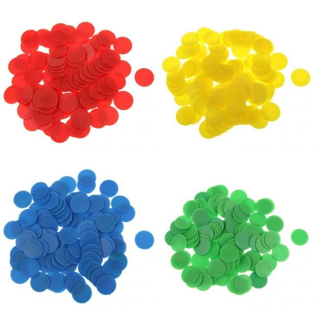 marque generique - Jetons jeu bingo professionnels jetons de couleur marque generique - Jeux éducatifs