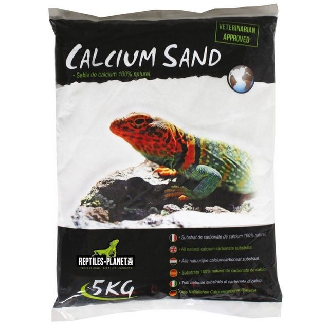 Reptiles Planet - Calcium Sand Artic White 5kg Reptiles Planet  - Animalerie