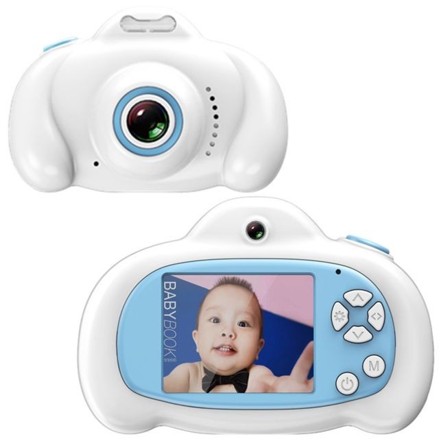 Wewoo - Caméra Enfant 16,0 méga pixels double reflex numérique de 2,0 pouces écran pour enfants blanc - Appareil photo enfant
