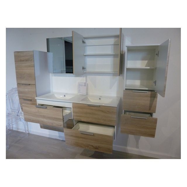 meuble bas salle de bain Meuble Salle de Bain PASSION 220 - 120*46*50 cm