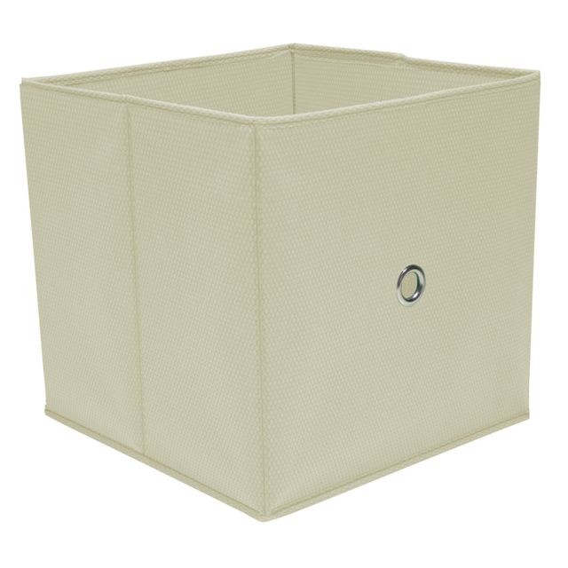 Boîte de rangement Ordinett Cube de Rangement Blanc 32 x 32 x 32 cm
