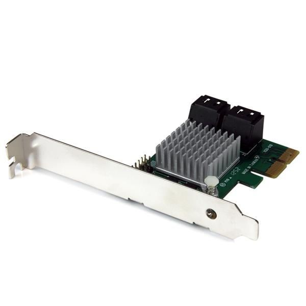 Startech - Carte contrôleur PCI Express à 4 ports SATA 6 Gb/s - Carte Contrôleur