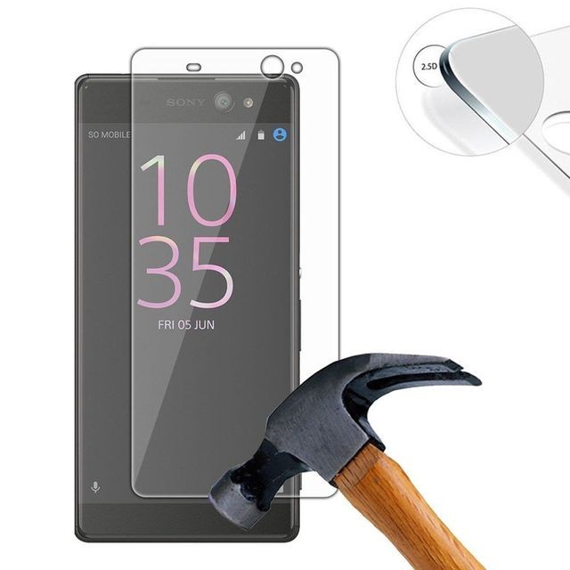 Protection écran smartphone CABLING  1 Film Vitre Verre Trempé de protection d'écran pour Sony Xperia XA Ultra - TRANSPARENT