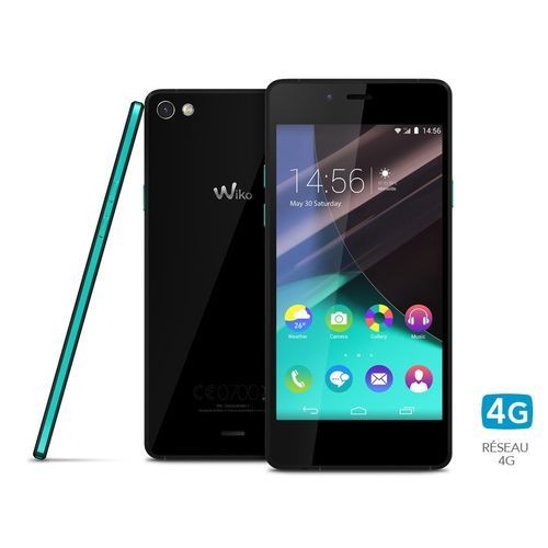 Smartphone Android Wiko Highway Pure noir turquoise