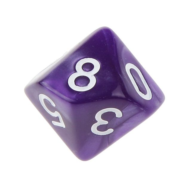 marque generique 20 pièces dix faces dés d10 meurt pour d u0026 d rpg mtg jeu de partie prop rouge et violet