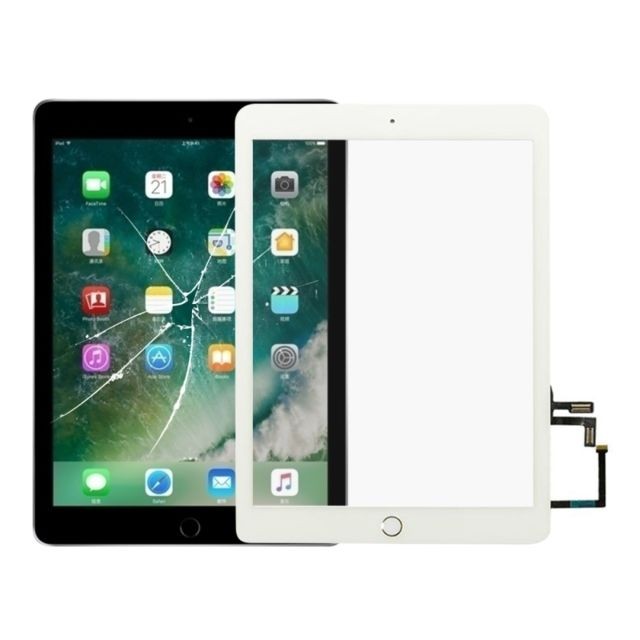 Wewoo - Pièce détachée Écran tactile avec câble Home Key Flex pour iPad 5 9,7 pouces 2017 A1822 A1823 (Or) Wewoo  - Accessoire Tablette
