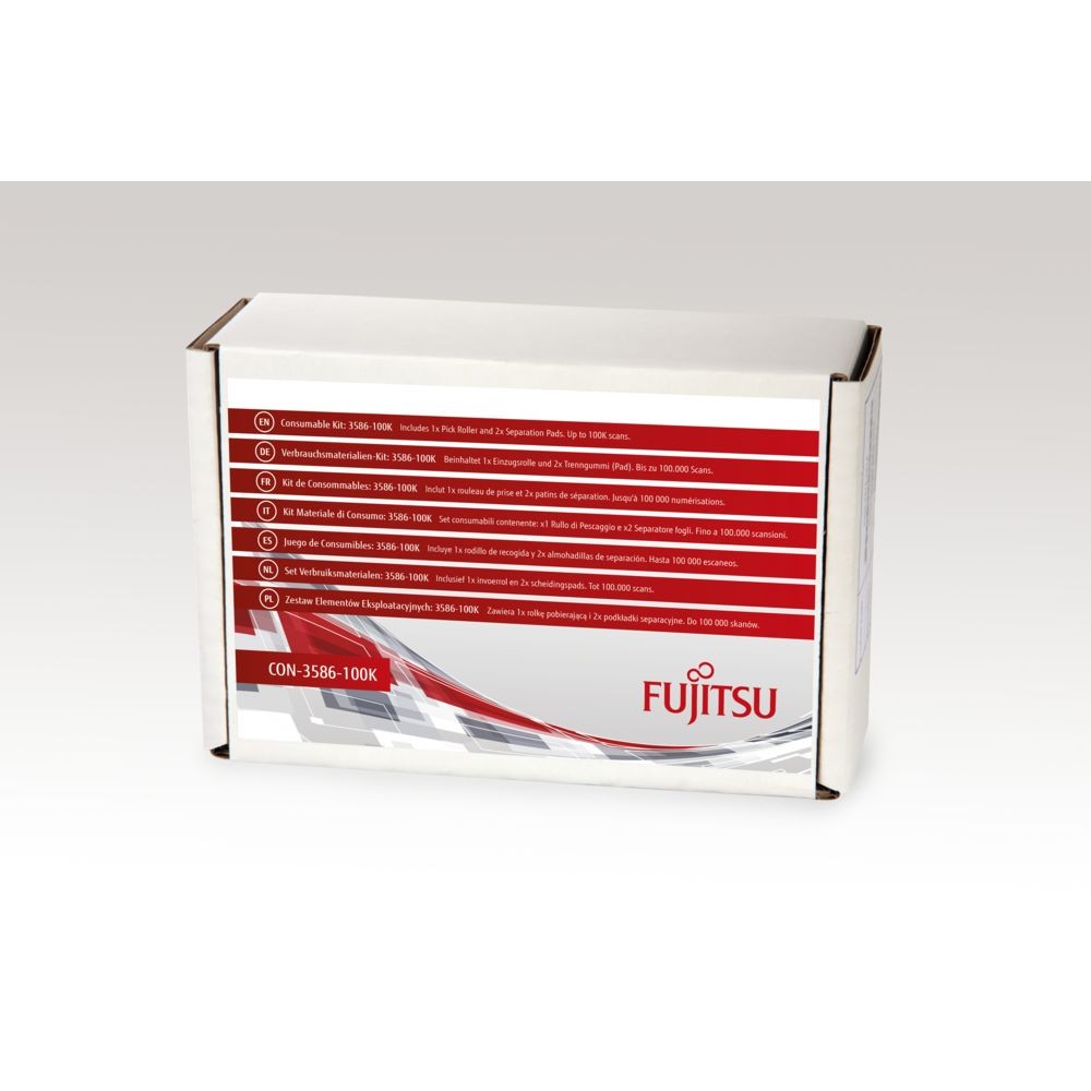 Fujitsu Fujitsu 3586-100K Scanner Kit de consommables