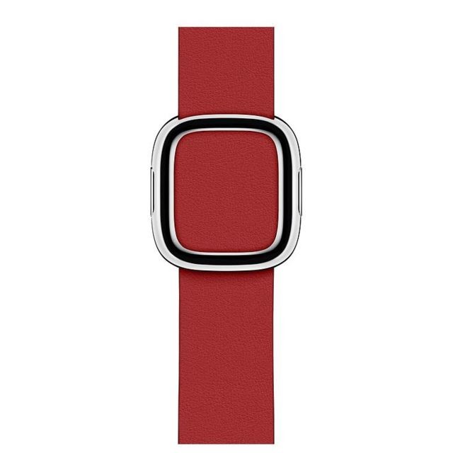 Apple - Bracelet Boucle moderne rubis (PRODUCT)RED 38/40 mm - MTQT2ZM/A - Bracelets Apple Watch Accessoires Apple Watch