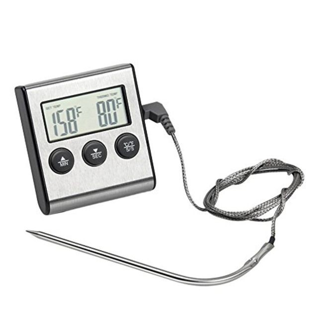 Wewoo - Thermomètre numérique Four Cuisine Cuisson Viande BBQ Sonde Minuterie Eau Température de Lait Outils Wewoo  - Thermomètres