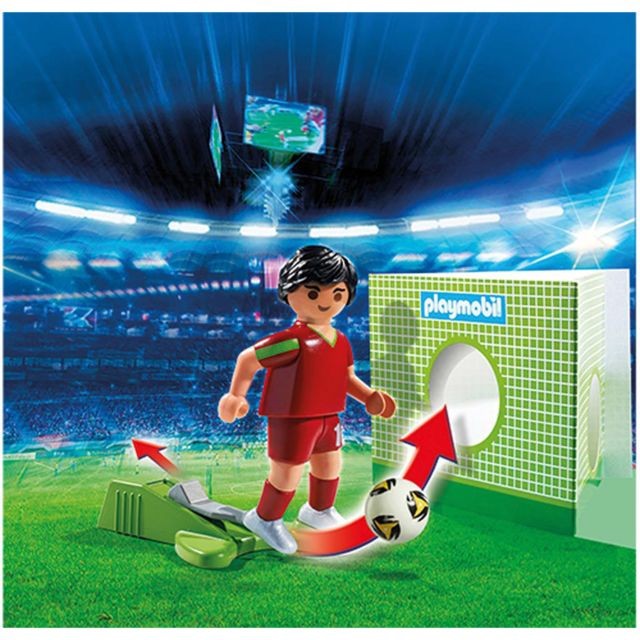 Playmobil Playmobil 6899 : Sports & Action : Joueur de football portugais