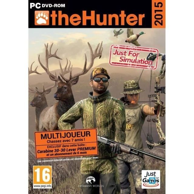 Just For Games - The Hunter 2015 Jeu PC Just For Games  - Jeux PC