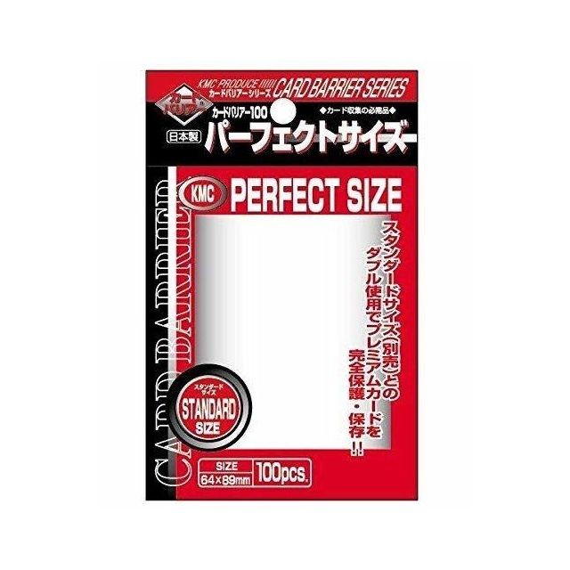 Kmc - Perfect Barrier Card Sleeves (100 Piece) Clear 64 x 89mm - Carte à collectionner
