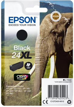Epson - Cartouche noire XL""Eléphant"" - T2431 - Epson