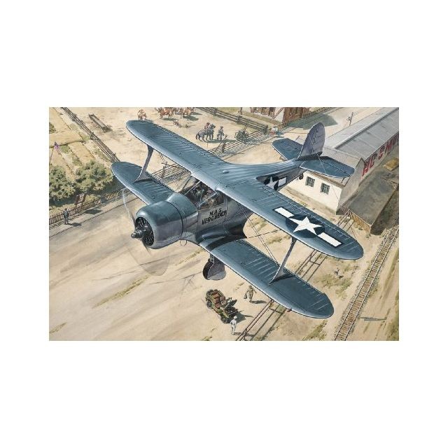 Roden - Roden Beechcraft GB-2 Staggerwing Airplane Model Kit Roden  - Accessoires maquettes Roden