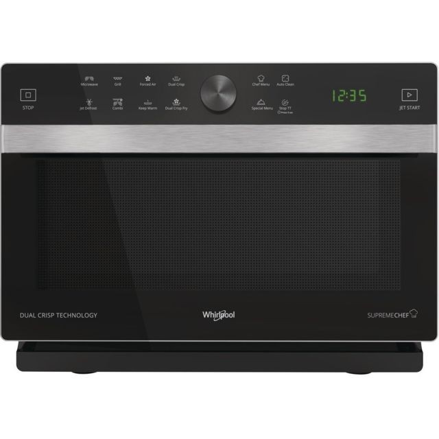 whirlpool - Four micro-ondes combiné MWP 338 SB - Cuisson