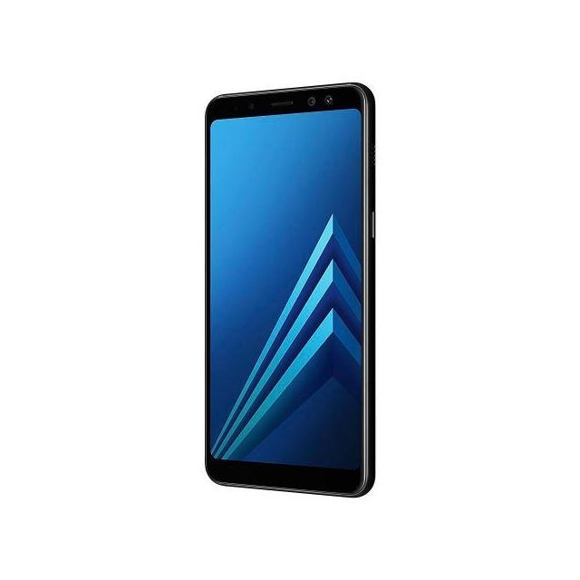 Samsung - Samsung Galaxy A8 Black 2018 Samsung   - Samsung Galaxy