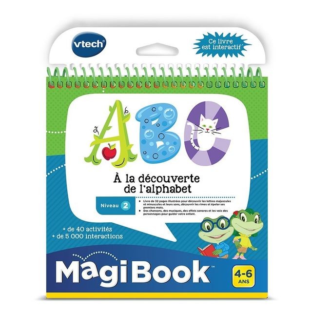 Vtech - MagiBook - ABC À la découverte de l'alphabet - 480605 Vtech  - Jeux éducatifs Vtech