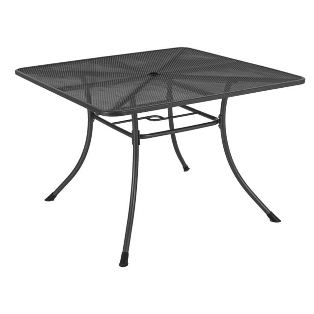 Alexander Rose - Table angulaire Portofino - 110 x 110 cm - Table carree 8 personnes