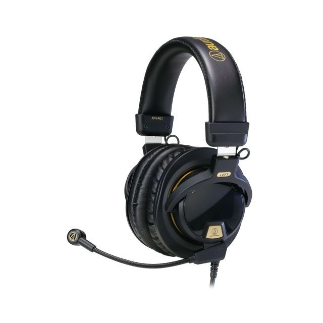 Audio Technica - ATH-PG1 - Casque Gaming Fermé avec Microphone PC, PS4 et Smartphone - Micro-Casque Sans bluetooth