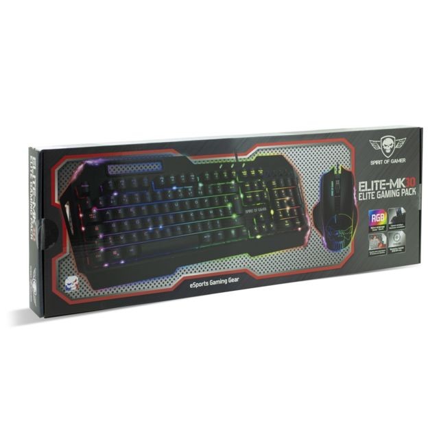 Pack Clavier Souris Spirit Of Gamers