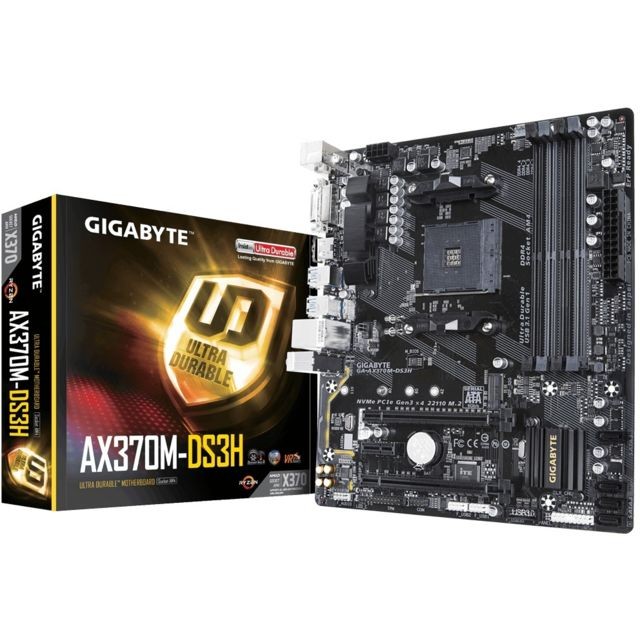 Gigabyte - AMD X370 DS3H - ATX - Carte mère AMD Gigabyte