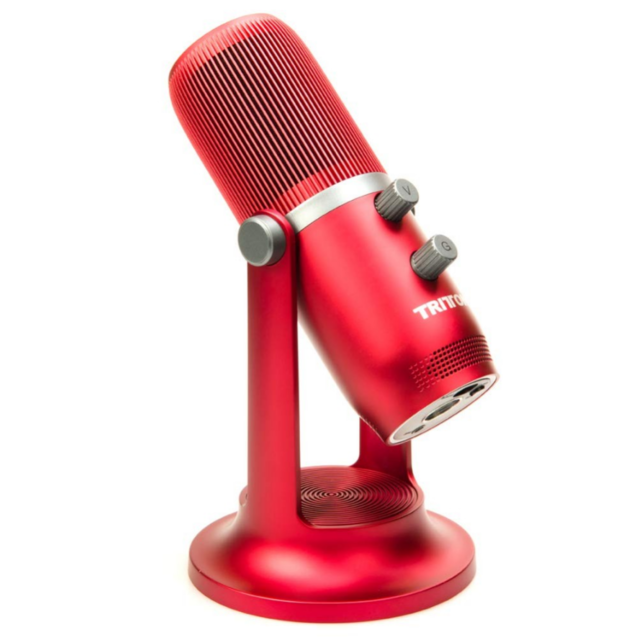 Microphone PC Halo Mic Rouge